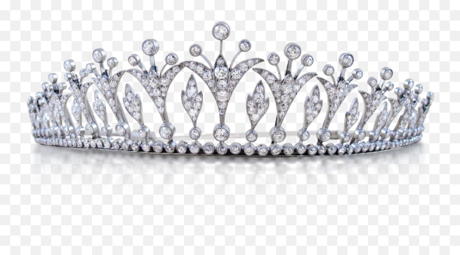 Princess Crown Clipart Png - Transparent Tiara Silver Huge Transparent Background Princess Crown Transparent Emoji,Princess Crown Clipart