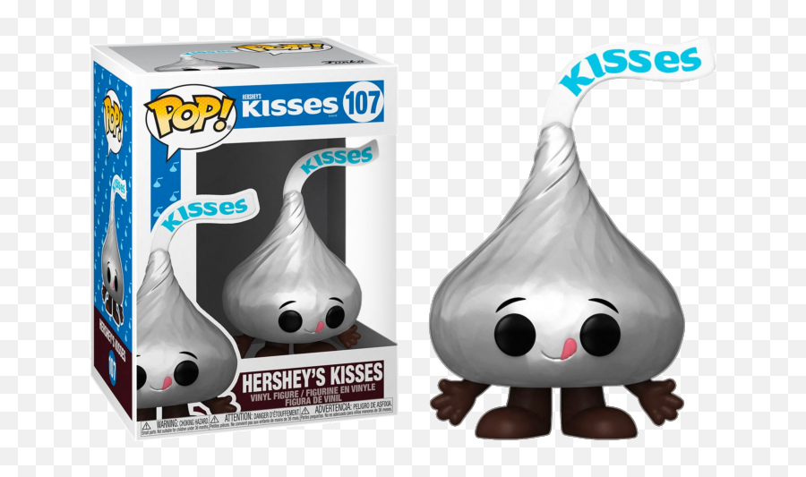 Funko Pop Hersheyu0027s - Hersheyu0027s Kisses 107 The Amazing Emoji,Hershey's Kisses Logo