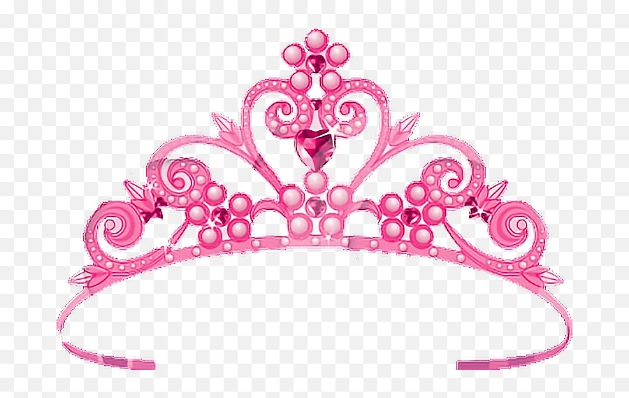 Pink Tiara Png - Pink Sticker By Princess Crown Png Princess Crown Png Emoji,Tiara Png