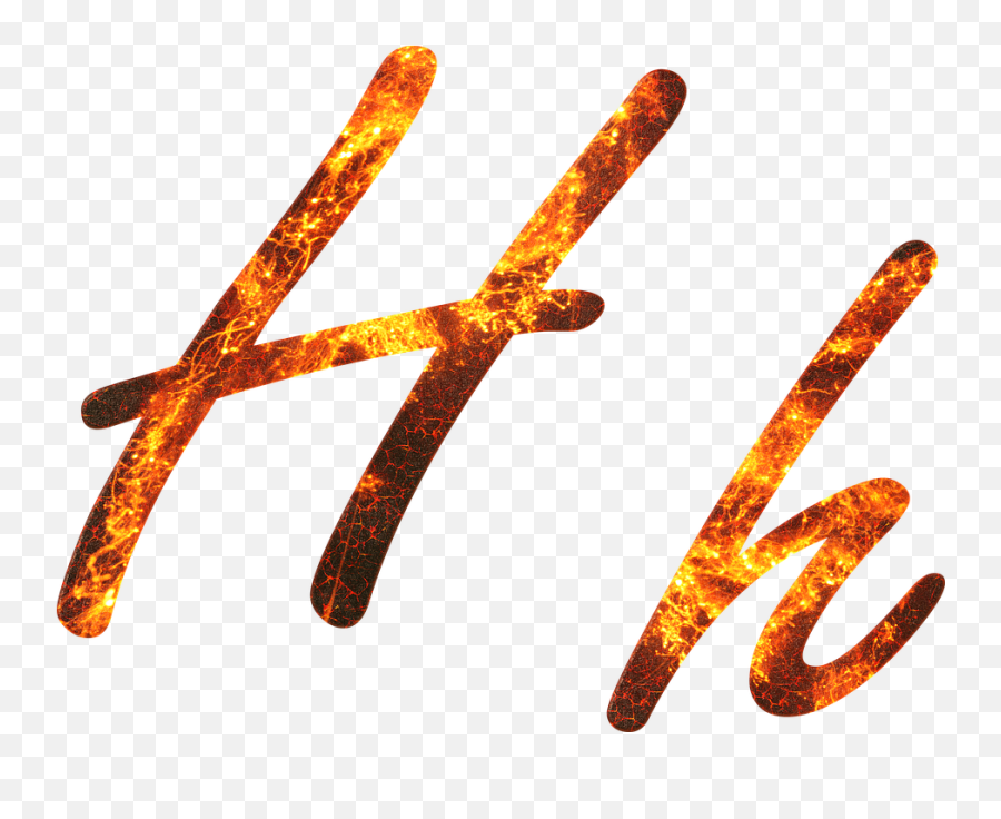 Free Photo Font Fire Lava Letter Fonts H Write Type Embers - H Letter In Fire Font Emoji,Embers Png