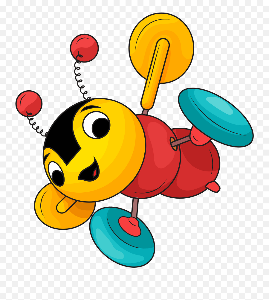 Buzzy Bee Toy Clipart - Buzzy Bee Png Emoji,Toy Clipart
