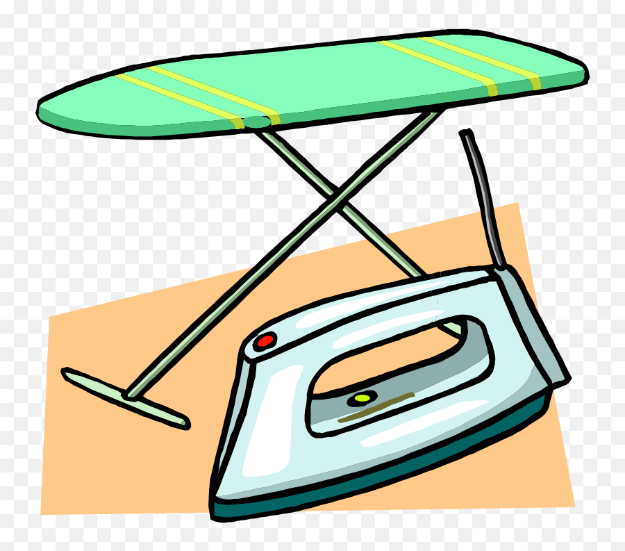 Clip Art Cd - Clipartsco Cartoon Iron And Ironing Board Emoji,Zipper Clipart