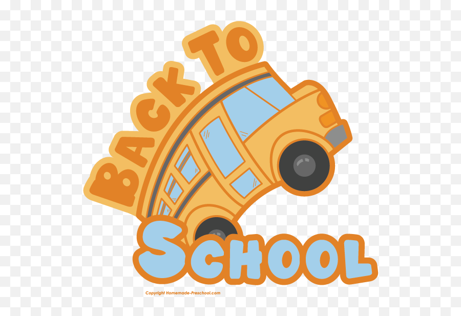 Free Back To School Clipart - Clipart Back To School Png Emoji,Back To School Clipart