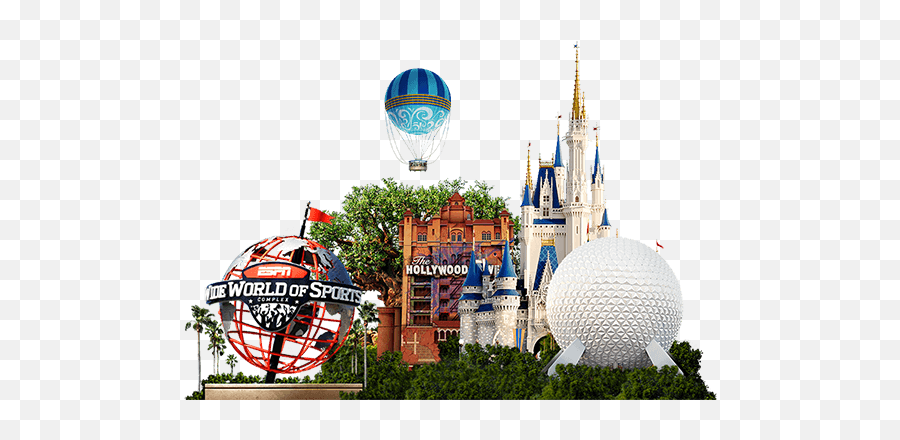 The Espn Wide World Of Sports Complex - Disney Cinderella Castle Emoji,Disney Castle Logo