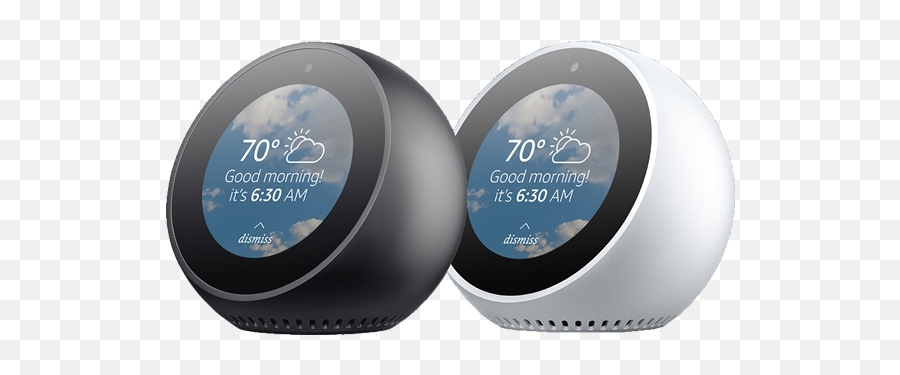 Download Itu0027s Another Echo Smart Speaker That You Can Use - Transparent Amazon Echo Spot Png Emoji,Alexa Png