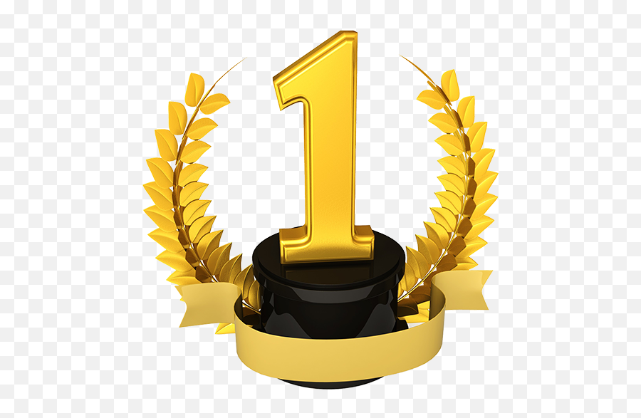First Place Award Png Hd Quality Png Play - 1 Png Emoji,Award Png