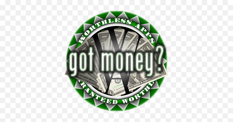 Johnny King Design Logos Worthless Apps And Got Money - Dollar Bill Emoji,Money Logo