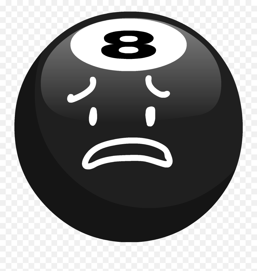 8 - 8 Ball Bfb Png Emoji,Sad Transparent