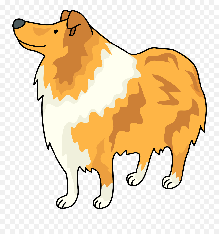 Collie Dog Clipart Free Download Transparent Png Creazilla - Collie Clipart Emoji,Dog Clipart Transparent Background