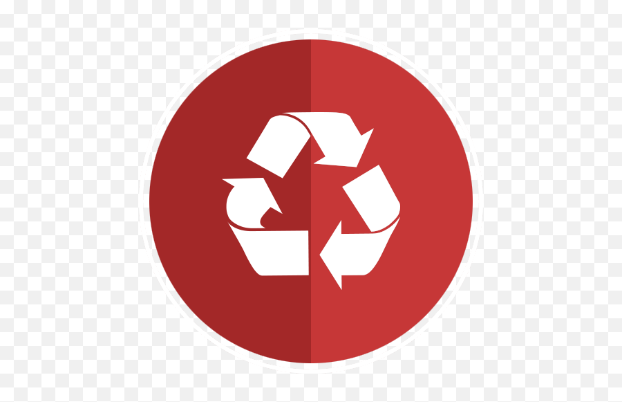 Trash Full Icon - Flat Circles Icon Pack Softiconscom Reduce Reuse Recycle Black Background Emoji,Trash Logo