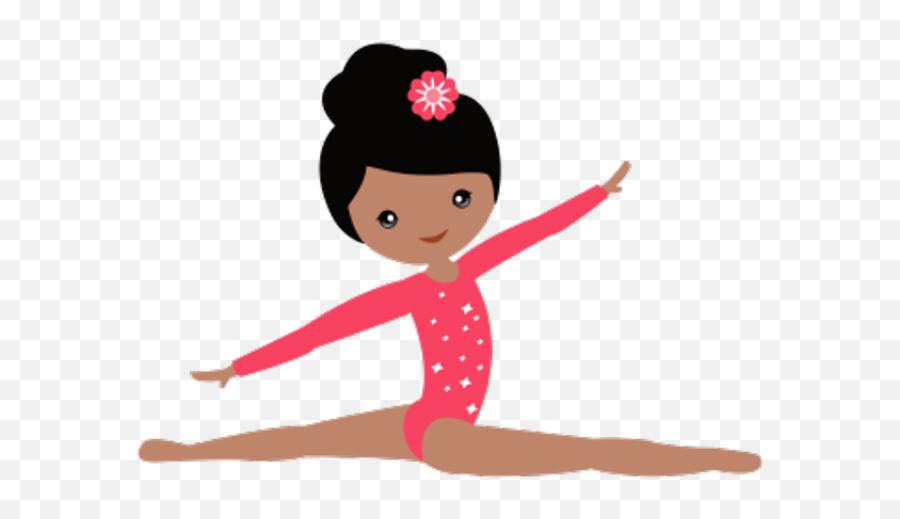 Png Transparent Image And Clipart - Little Girl In Gymnastics Clipart Emoji,Gymnastics Clipart