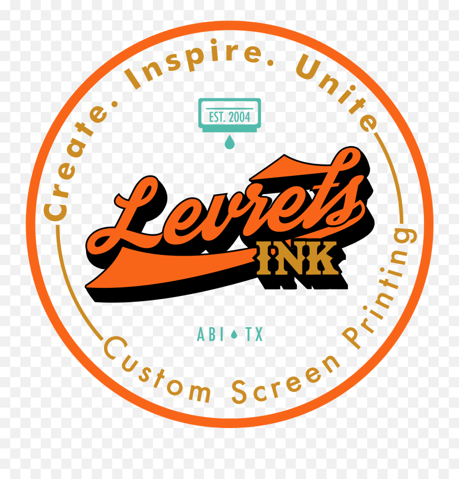 Levrets Ink Custom Screen Printing Emoji,Inspi Logo