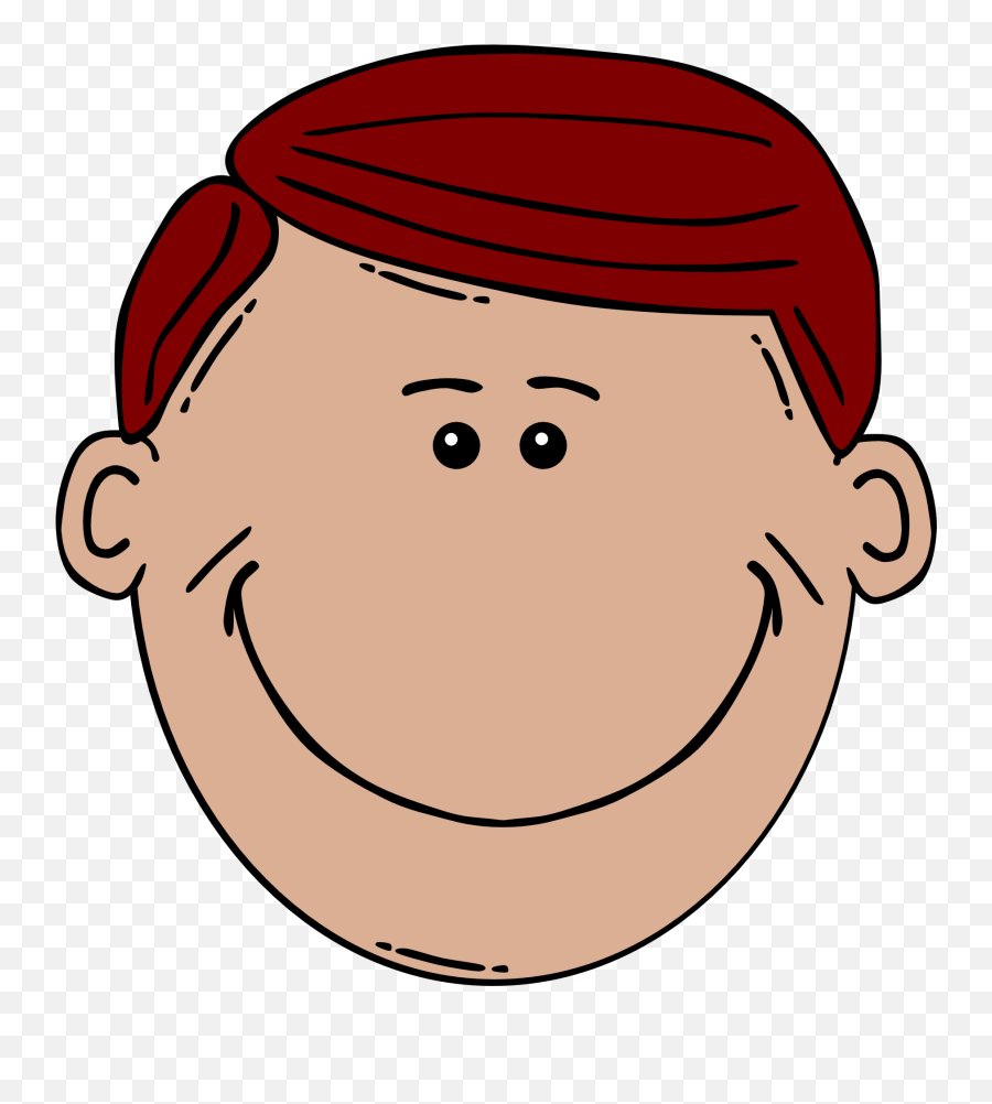 Clipart Picture Of Happy Child Face - Father Face Clipart Emoji,Happiness Clipart