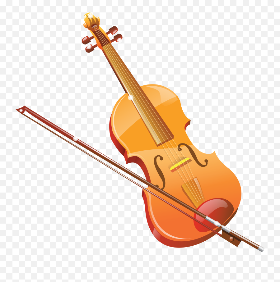 Violin Transparent Png Violin Clipart - Clip Art Violin Png Emoji,Violin Clipart