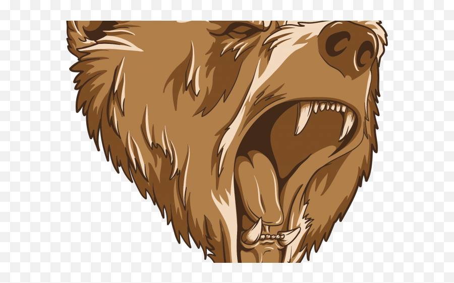 Bear Mascot Clipart Emoji,Grizzly Bears Clipart