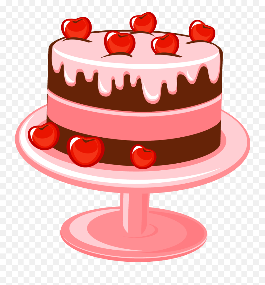 Free Download Cake Clipart Chocolate Cake Buttercream Emoji,Free Birthday Cake Clipart