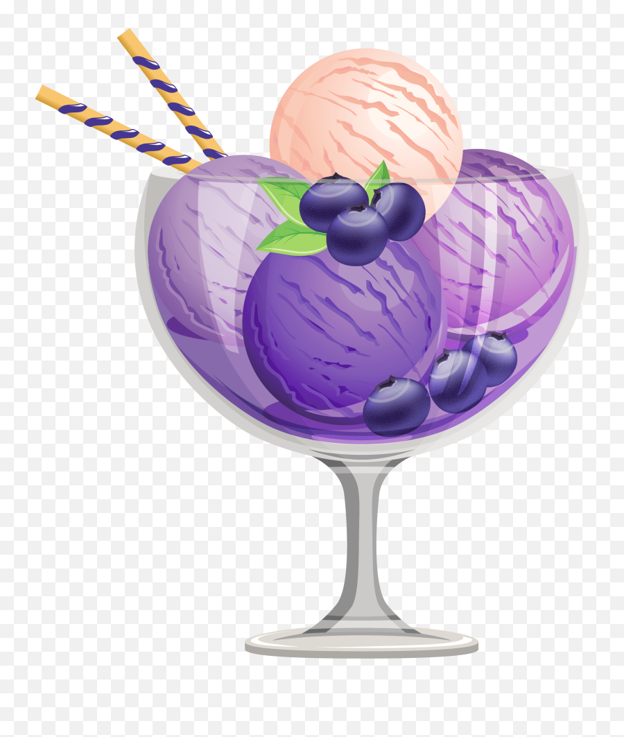 Blueberry Ice Cream Transparent Png - Blueberry Ice Cream Png Emoji,Ice Png