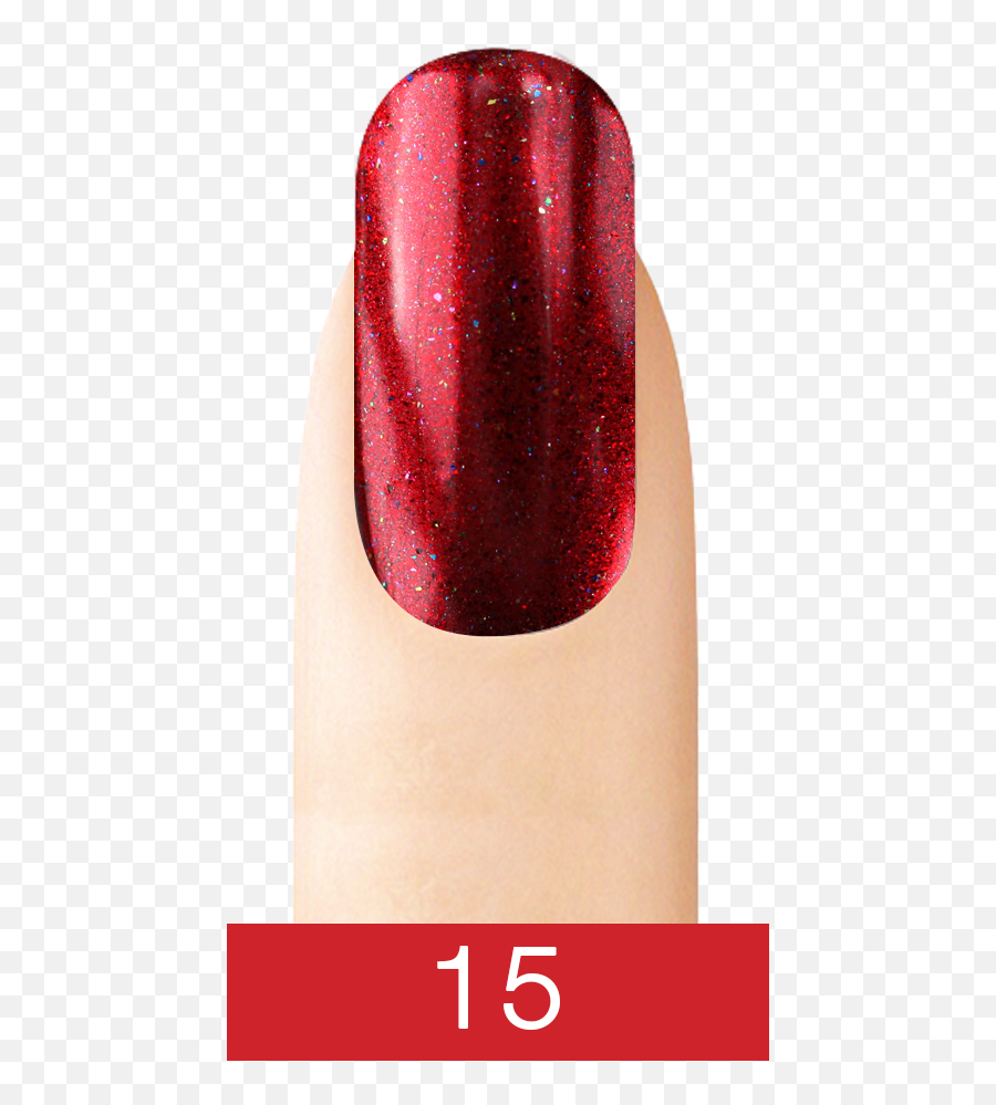 Cre8tion - Chrome Nail Art Effect 15 Dark Red 1g Emoji,Red Effect Png