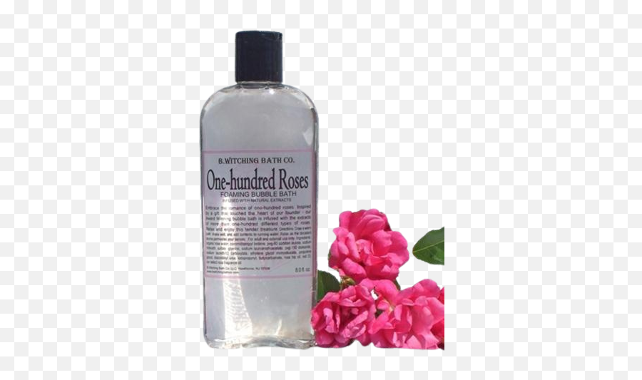 Bwitching Bath Co Bubble Bath - One Hundred Roses Emoji,Bubble Bath Png