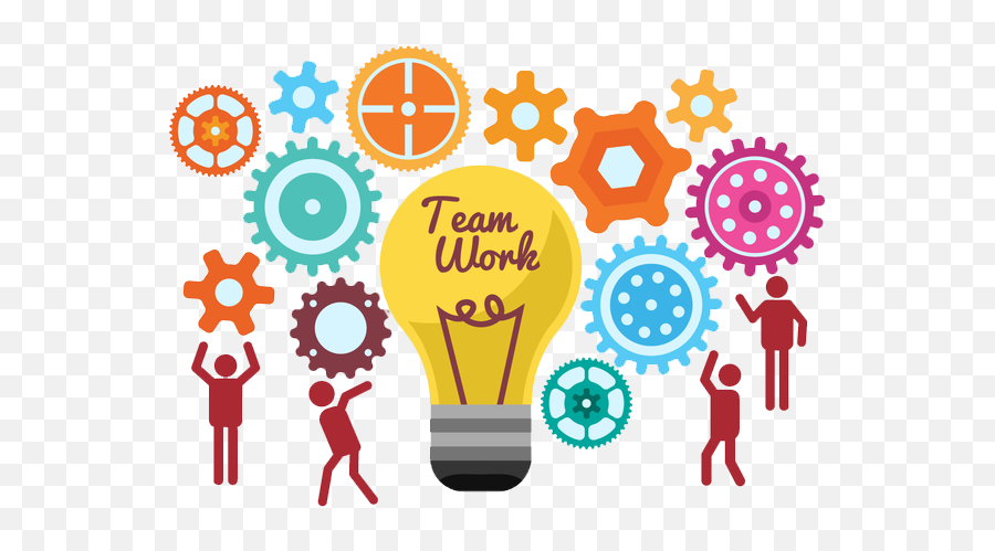 Download To Light Work Ideas Together - Transparent Png Ideas Png Emoji,Teamwork Clipart