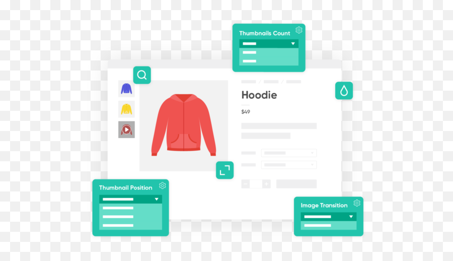 Woothumbs - Woocommerce Variation Images Iconic Vertical Emoji,Thumbnail Effect Png