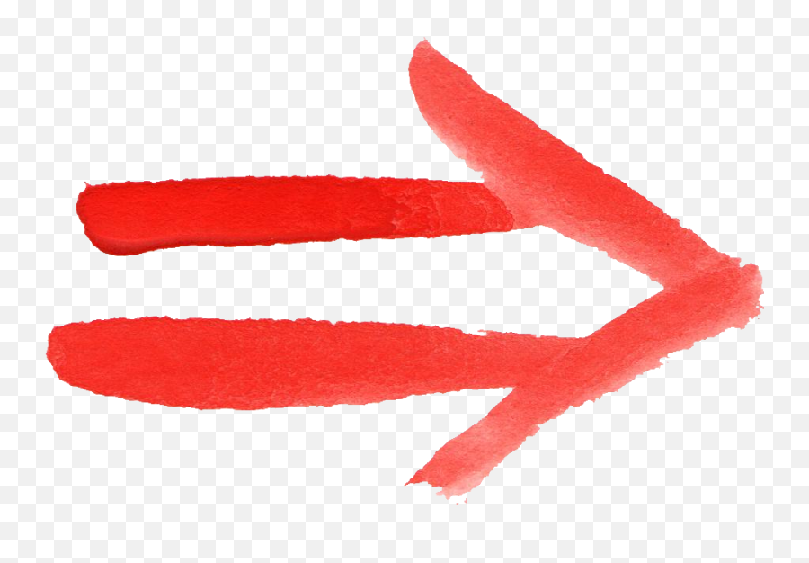 16 Red Watercolor Arrow Png Transparent Onlygfxcom - Red Painted Arrow Png Emoji,Red Arrow Png