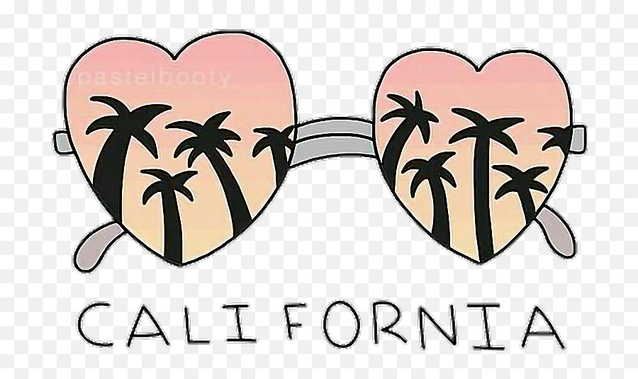 Download California Tumblr Png Png - California Png Emoji,California Png