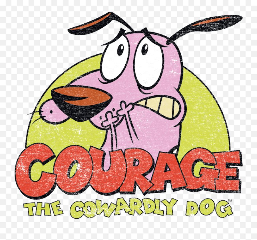 Download Courage The Cowardly Dog - Courage The Cowardly Dog Emoji,Courage The Cowardly Dog Png
