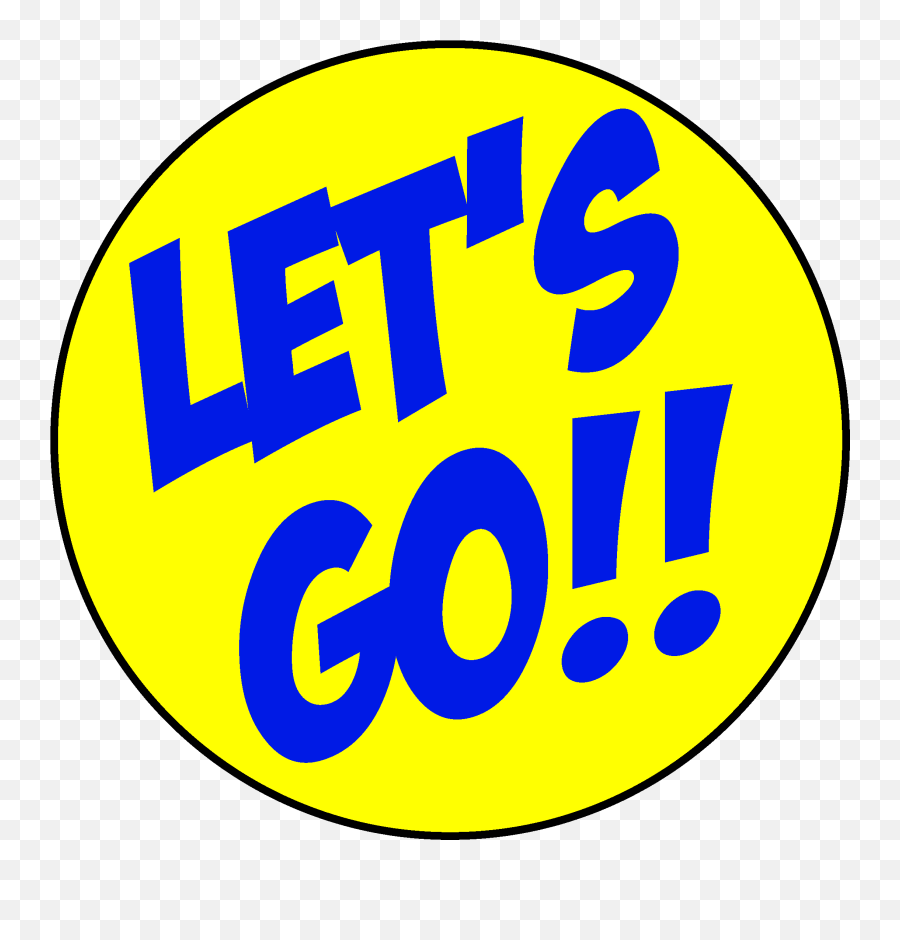 Logo Lets Go - Go Emoji,Go Clipart