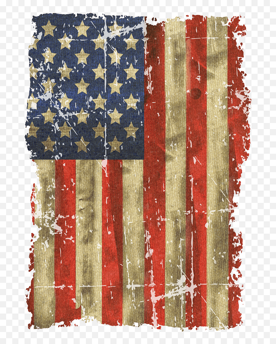 Vintage Distressed Usa Flags Png - American Emoji,Distressed American Flag Clipart