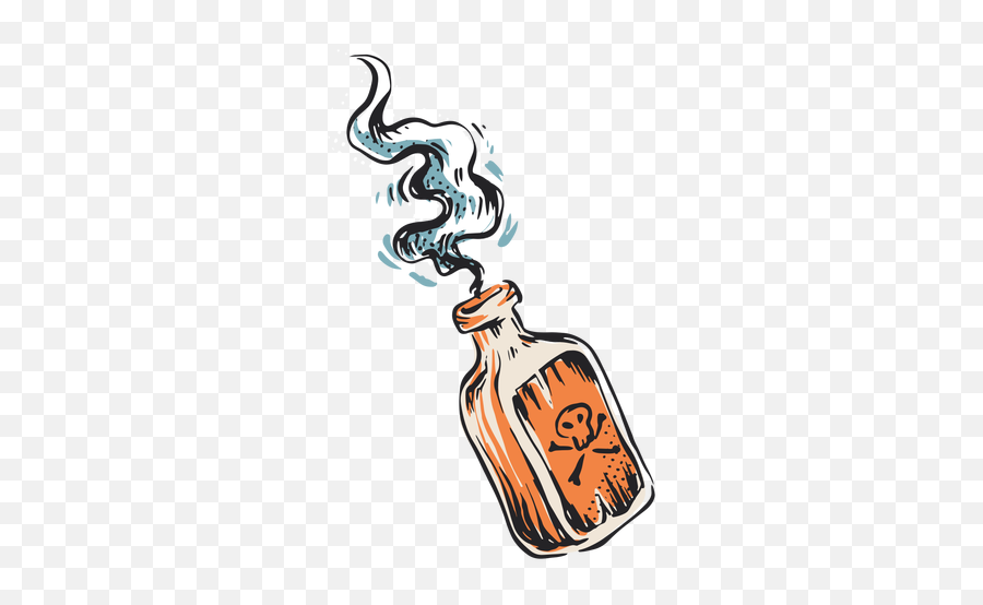 Mortal Poison Bottle Illustration - Veneno Png Emoji,Poison Logos