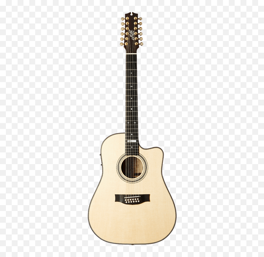 Cartoon Guitar Png - Em100c12 Acoustic Guitar 4673135 Solid Emoji,Acoustic Guitar Png