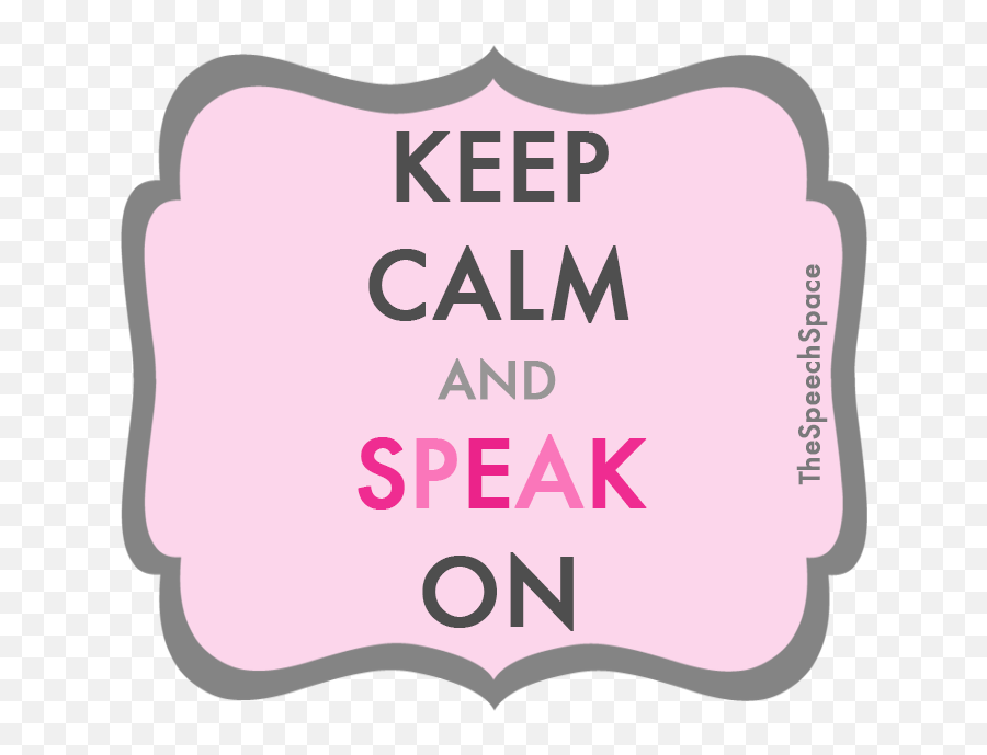 Cute Speech Therapy Quotes - Keep Calm And Creep Emoji,Speech Therapy Clipart