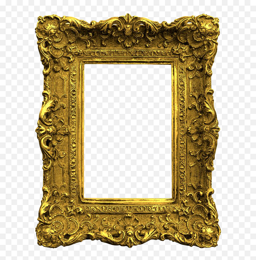 Gold Frame Png Transparent Images - Musée Emoji,Frame Png
