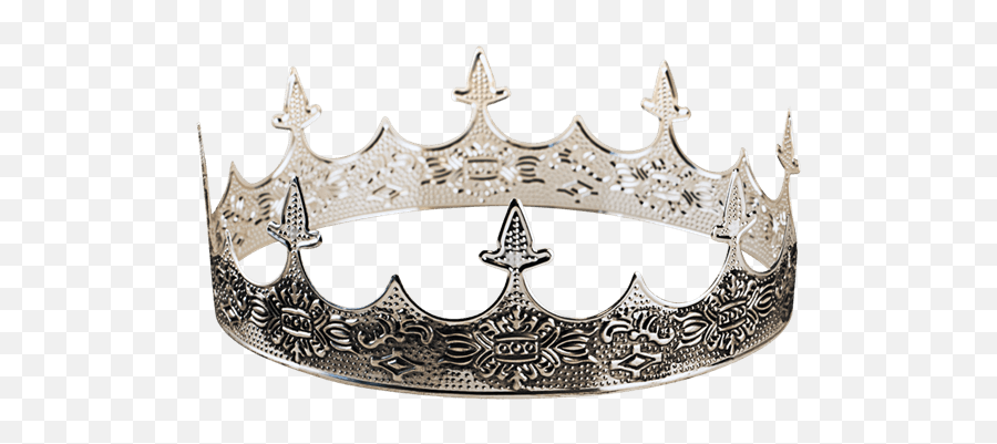 Silver Medieval Crown - Medieval Crown Emoji,Silver Crown Png