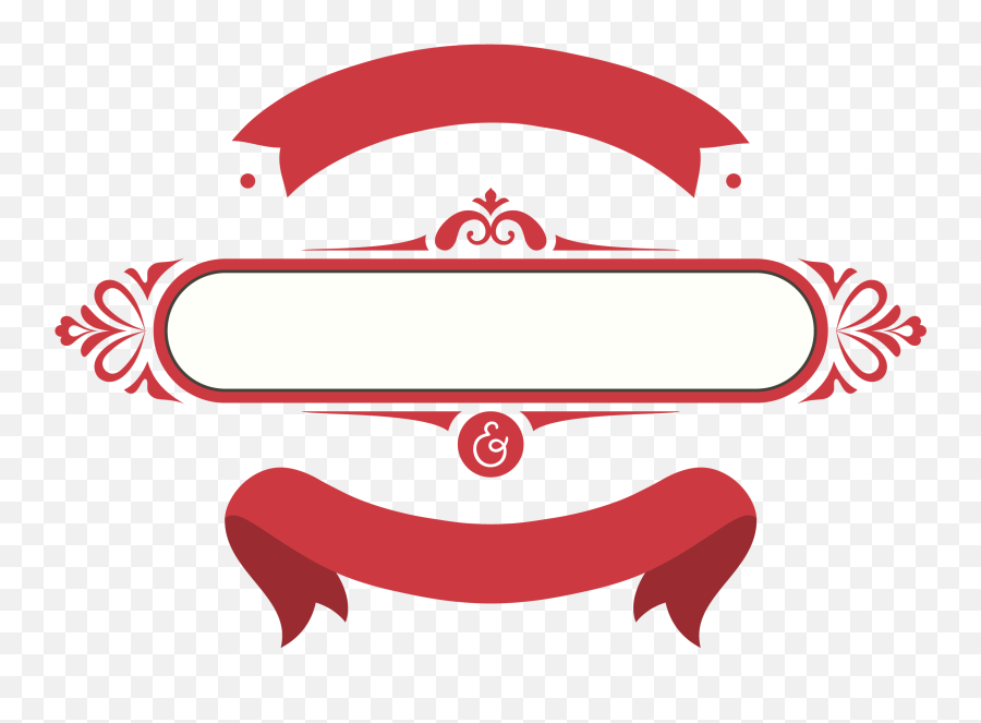 Red Tag Transprent Free - Pastel Ribbon Banner Png Emoji,Tags Png