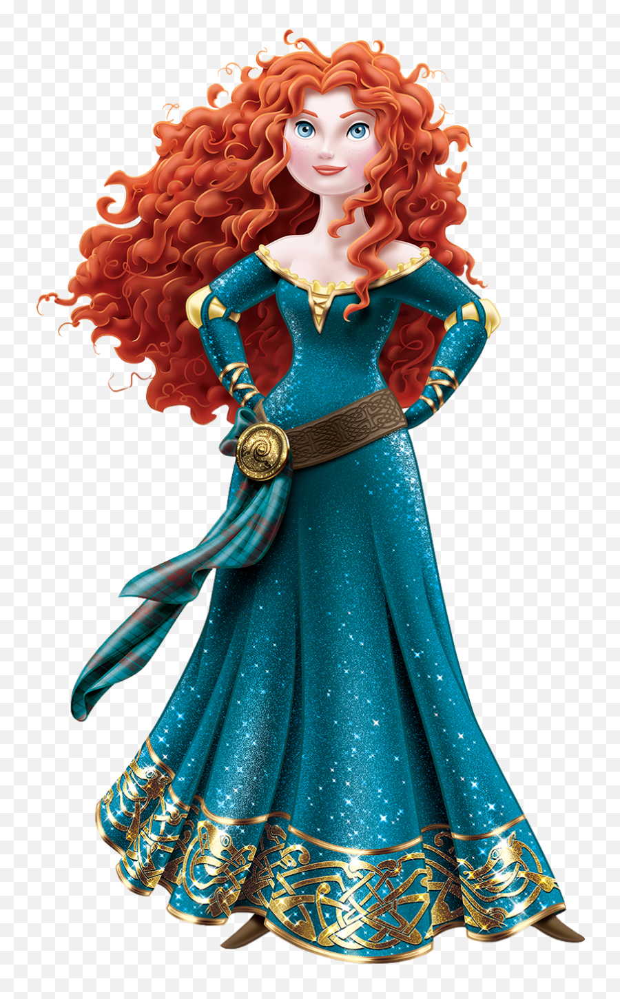 Disney Character Png - Brave Clipart Princess Disney Merida Emoji,Disney Border Clipart