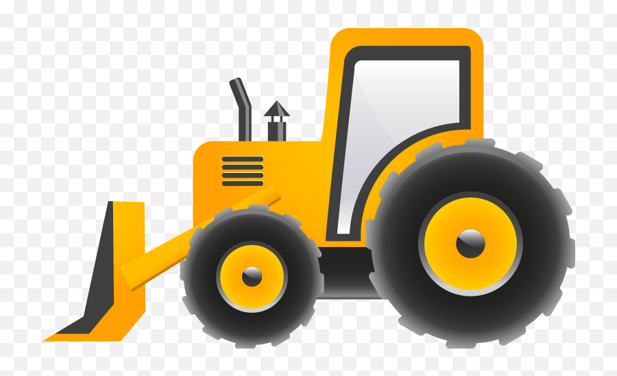 Construction Vehicles Vector Pack Download Vector Emoji,Backhoe Clipart