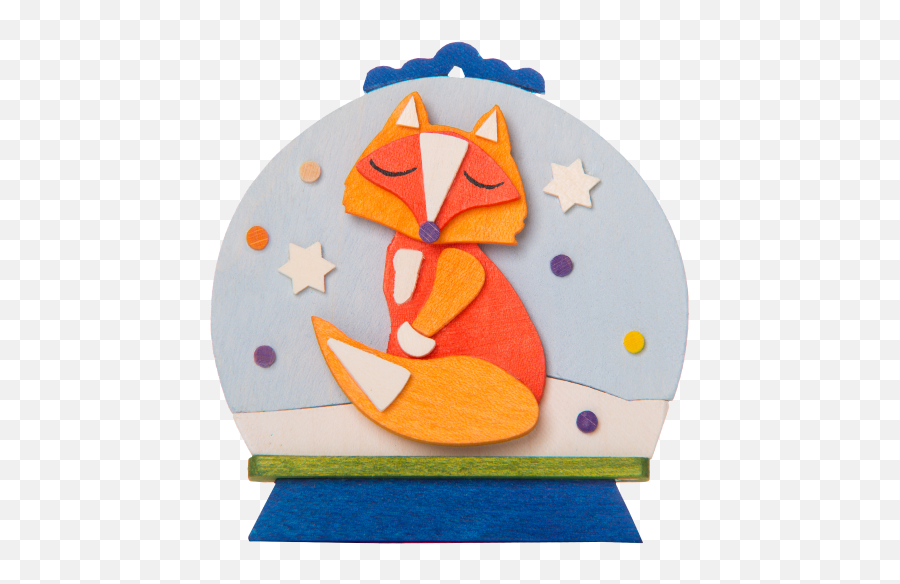 Snow Globe - Felix The Fox Christmas Tree Decoration U2013 The Emoji,Snowglobe Png