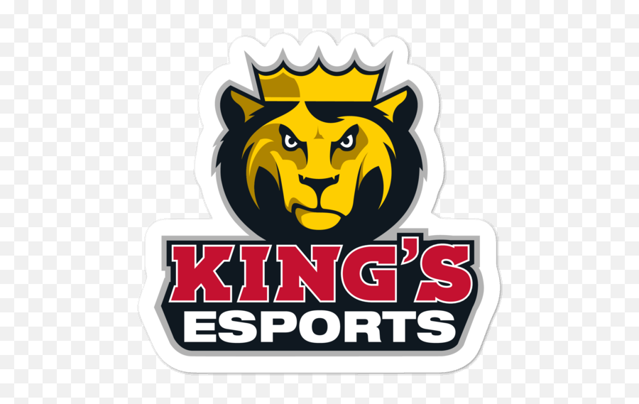 Kingu0027s Esports Street Gear Sticker Emoji,Esports Mascot Logo