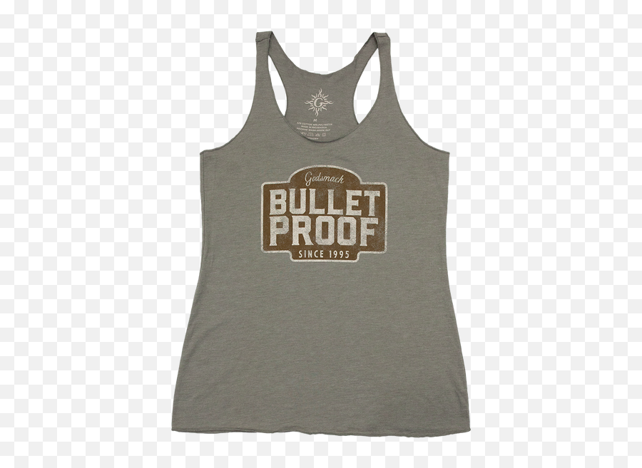 Bulletproof Distressed Logo Ladies Tank Apparel Godsmack Store Emoji,Distressed Png