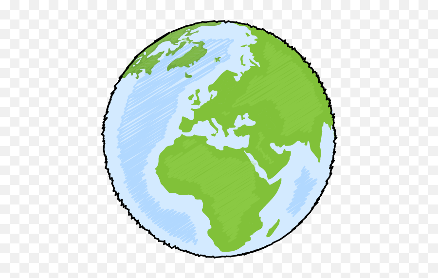 Green Earth Clipart Free Images 6 - Earth Cartoon Clipart Globe Emoji,Earth Clipart