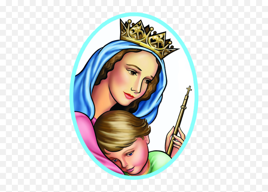 Mass Of Christian Burial For Sr Inez Molano Fma Emoji,Mary And Jesus Clipart