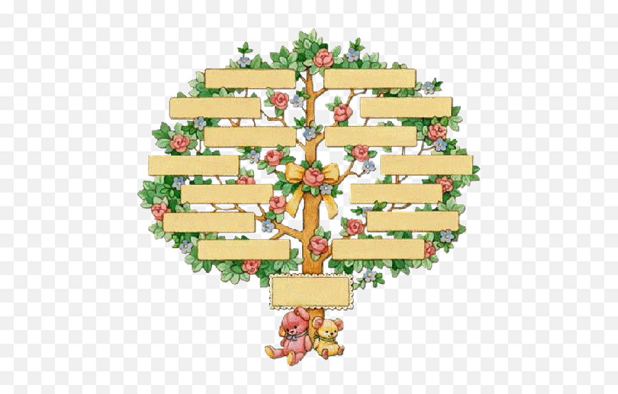 Pin On Genealogy Emoji,Family Tree With People Clipart