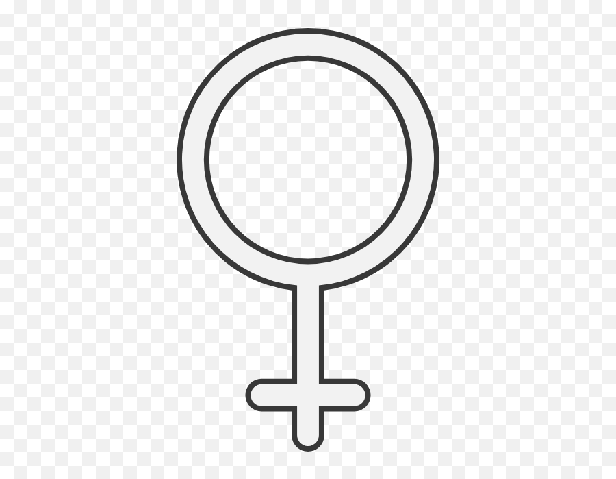 Elegant Female Sign Graphic - Female Symbols Free Graphics Emoji,Female Sign Png