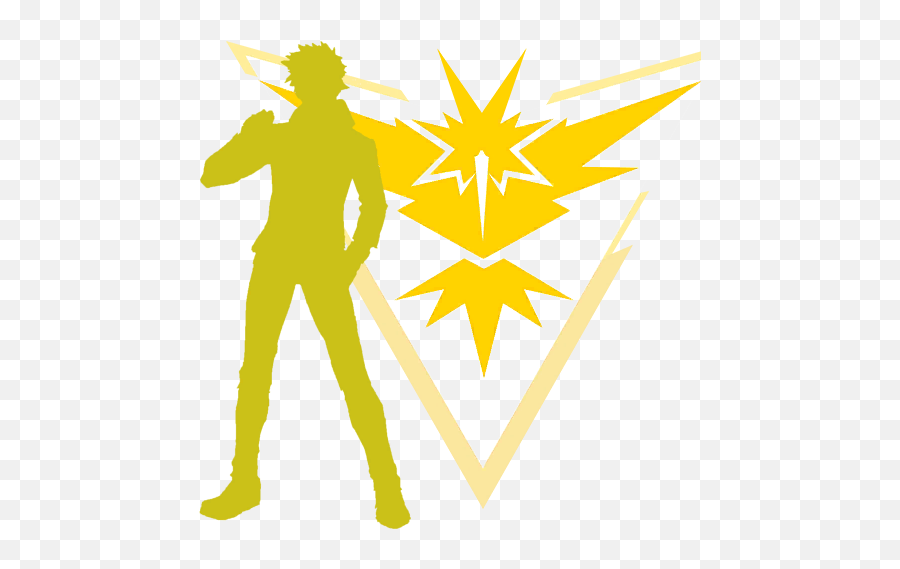 Team - Equipe Jaune Pokemon Go Emoji,Team Instinct Logo