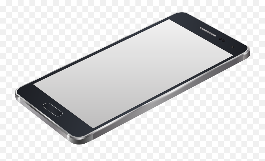 Grey Smartphone Png Clip Art Image - Bes 1173888 Png 3d Mobile Frame Png Emoji,Smart Clipart