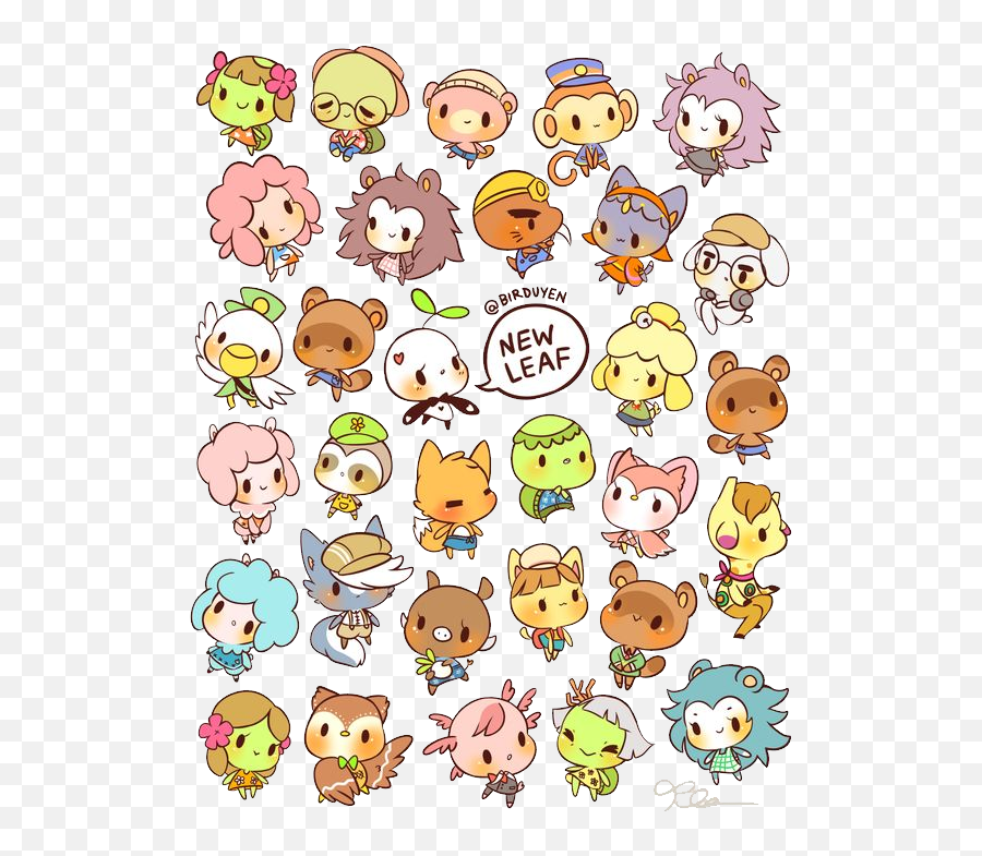 Animal Crossing Fanart Ver - Animal Crossing Drawing Emoji,Animal Crossing Transparent