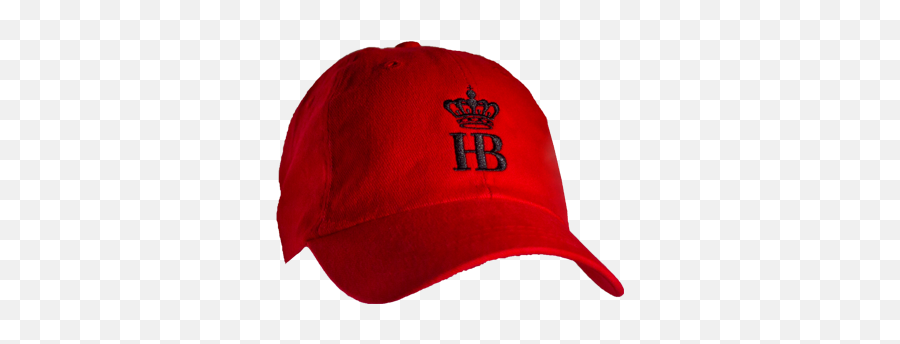 2030027 - Red Hat With Hb Crown Logo For Baseball Emoji,Crown Logo