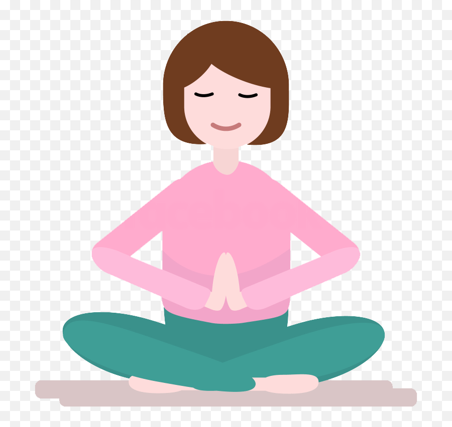 Meditation Clipart Muscle Relaxation - For Women Emoji,Meditation Clipart